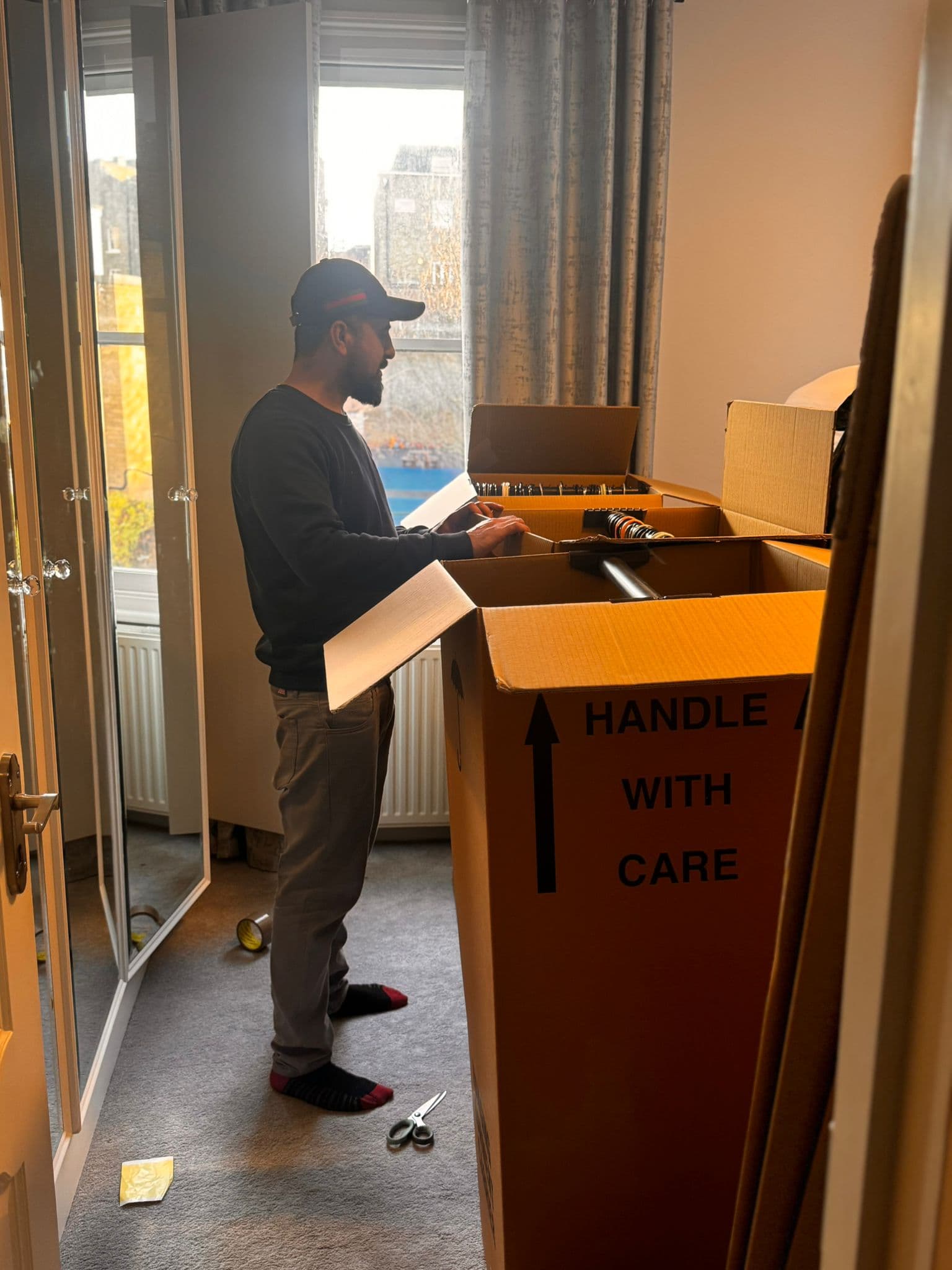 Fair Price Movers removal fleet in London — modern ULEZ-compliant removal vehicles