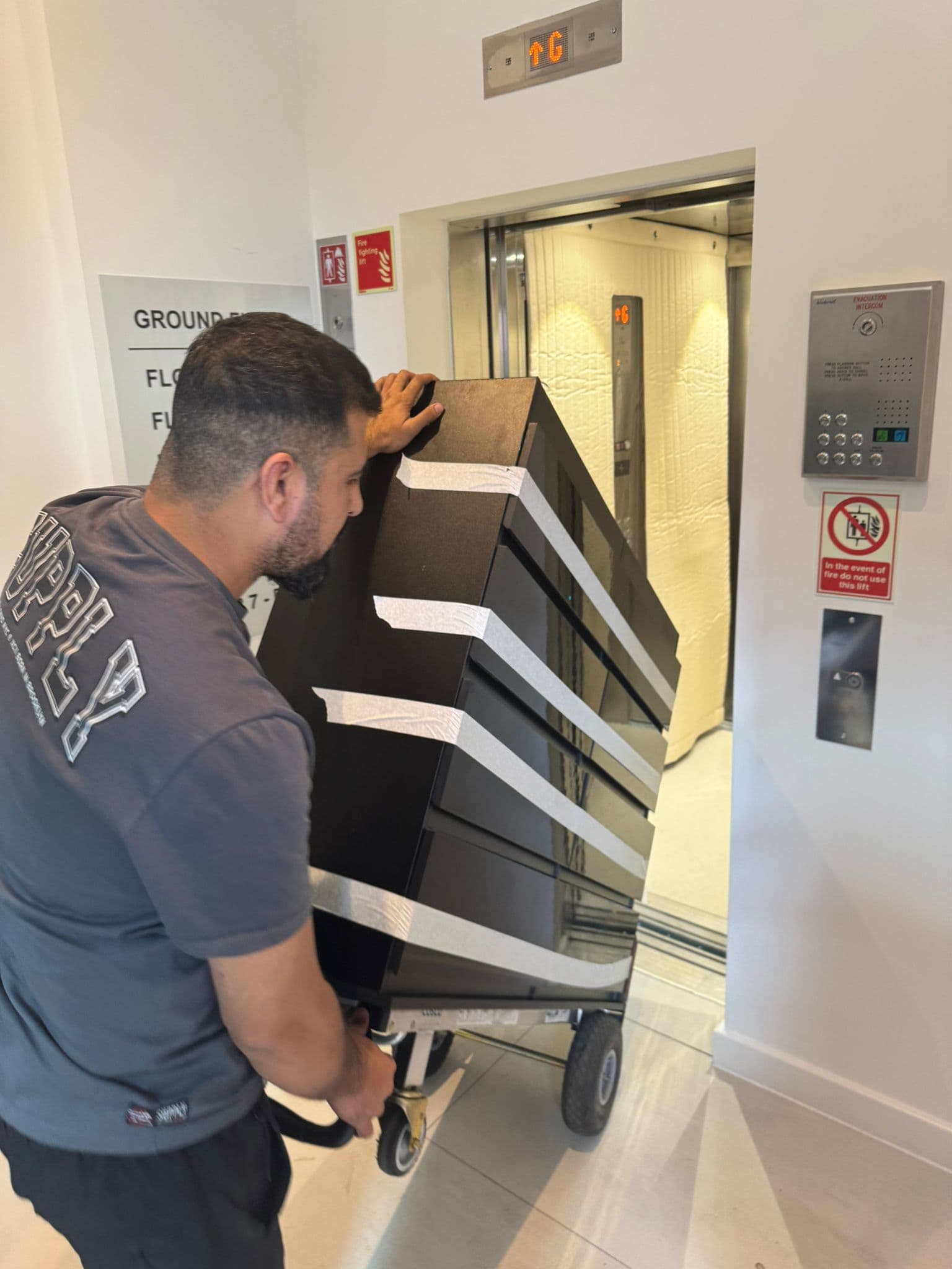 Sofa removal London — bulky item removal handled safely by trained professional movers