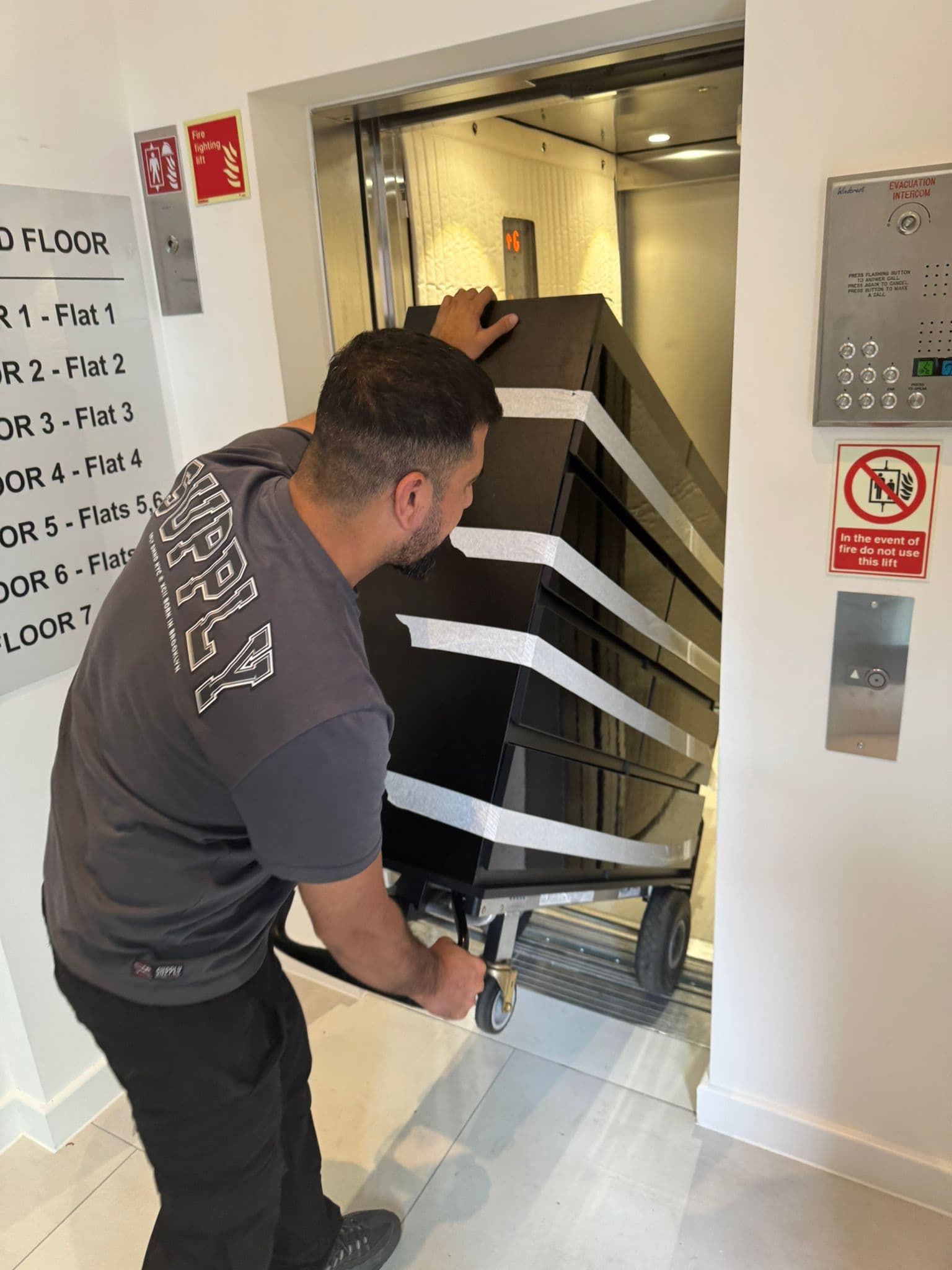 Fair Price Movers at work on a London move — real photo from the team