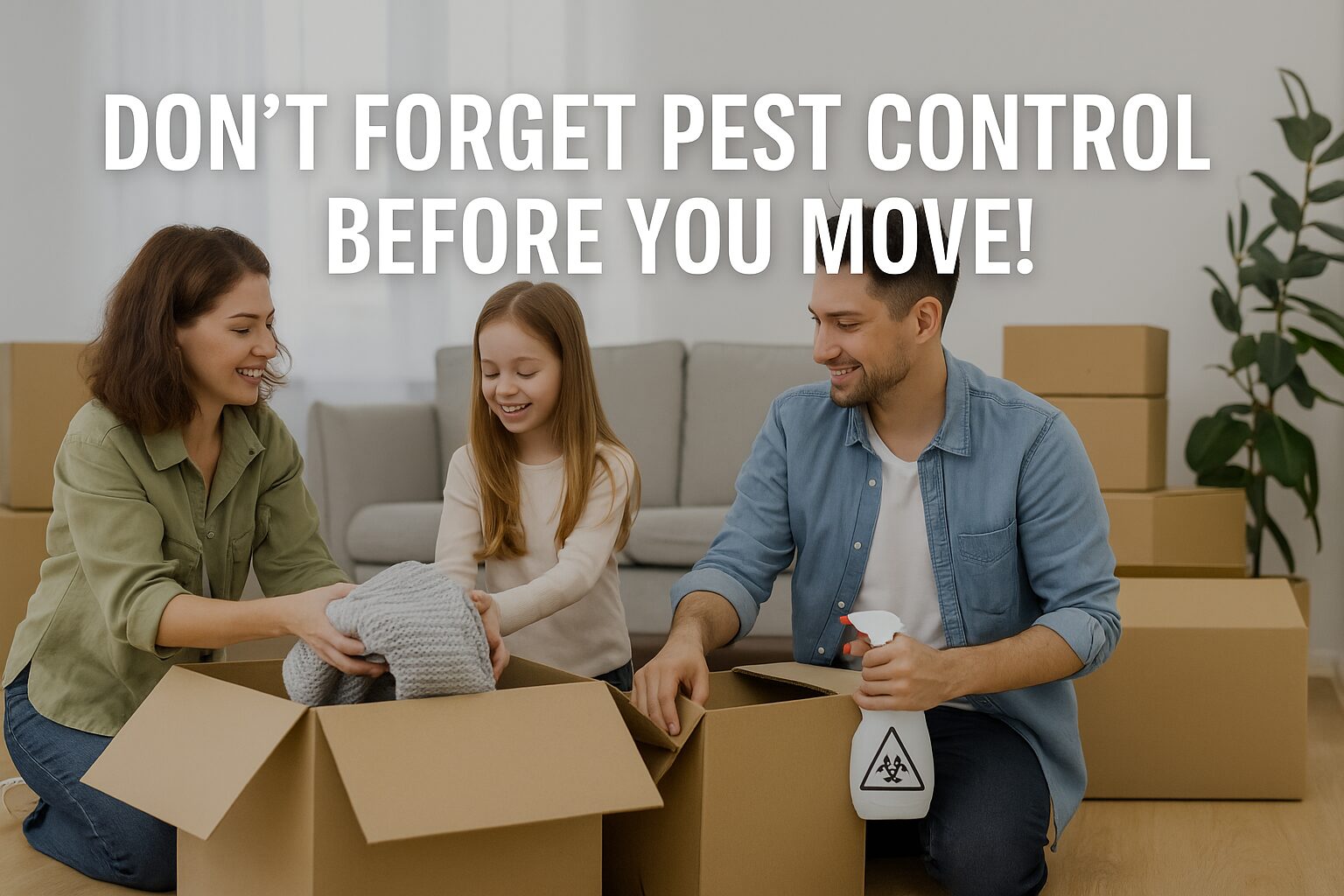 pest control before move
